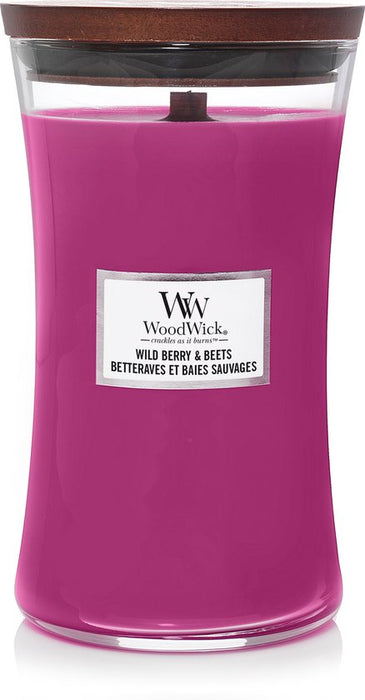 Large Wild berry & Beets Candle WoodWick